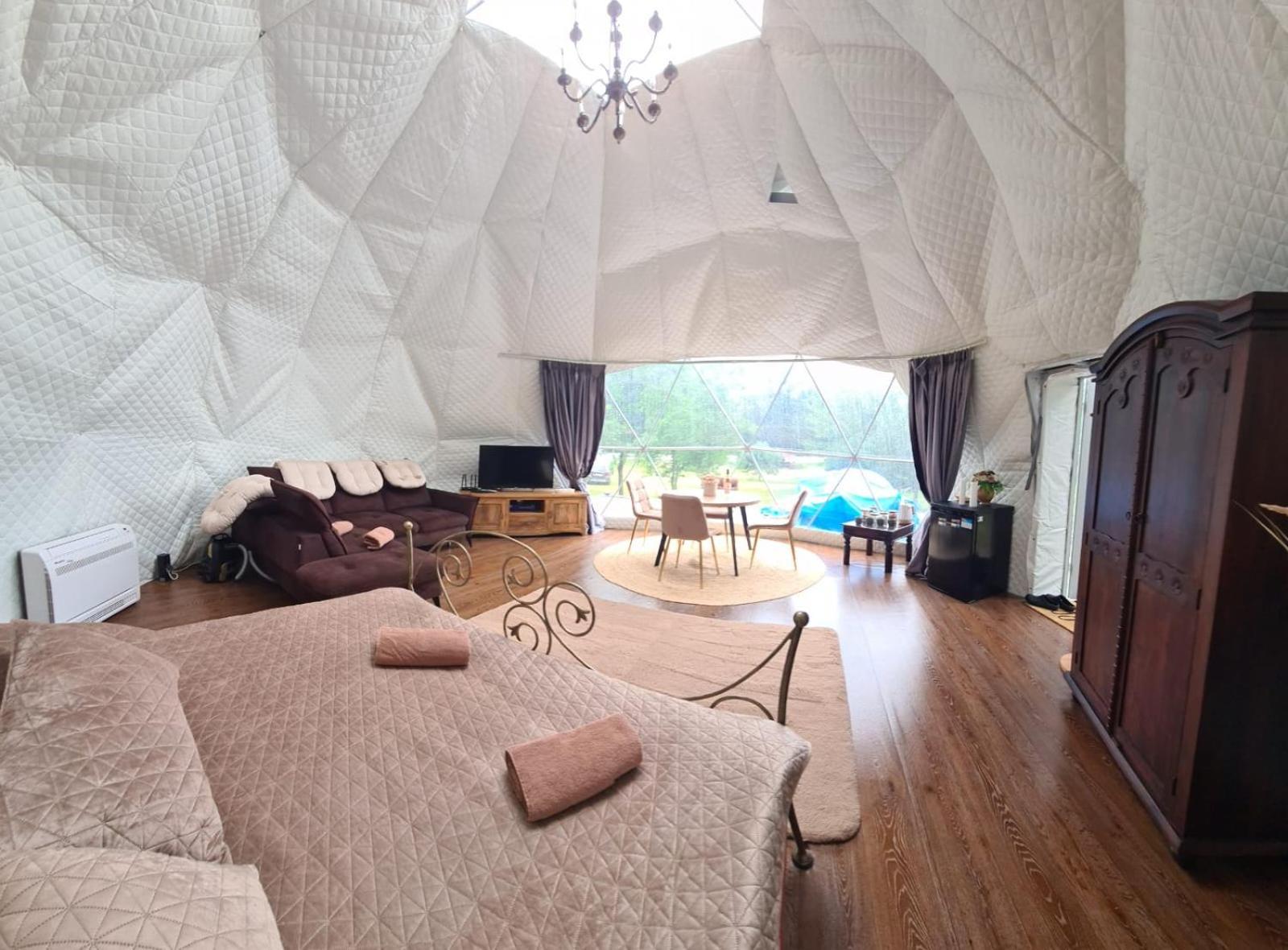 Glamping Pod Orlem Hotell Cedynia Exteriör bild