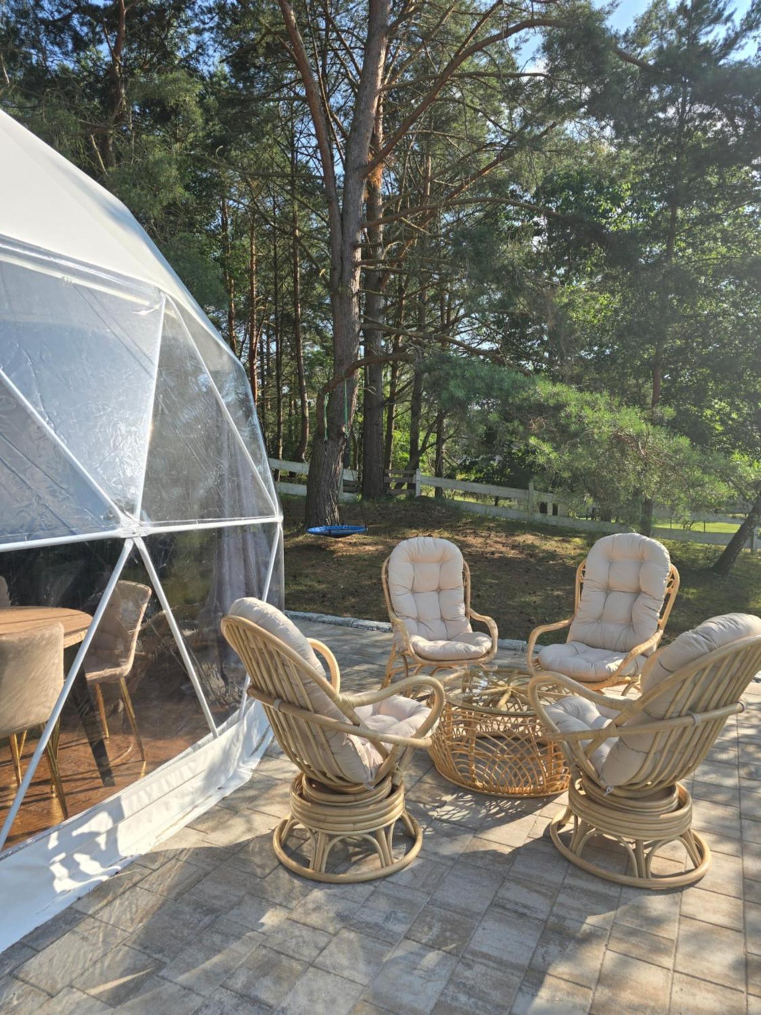 Glamping Pod Orlem Hotell Cedynia Exteriör bild
