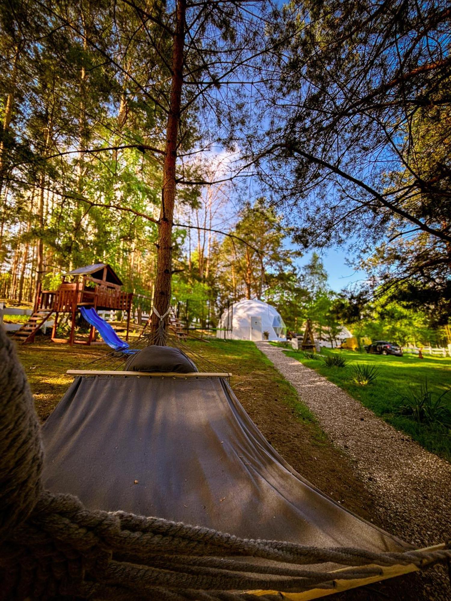Glamping Pod Orlem Hotell Cedynia Exteriör bild