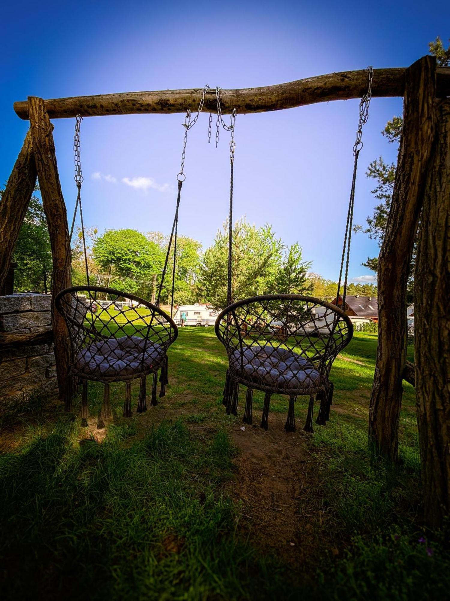 Glamping Pod Orlem Hotell Cedynia Exteriör bild