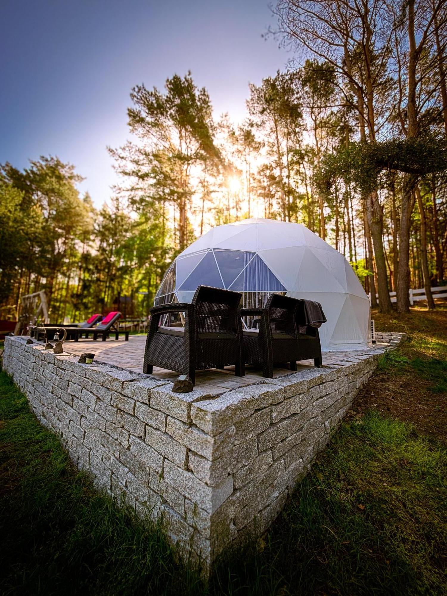 Glamping Pod Orlem Hotell Cedynia Exteriör bild